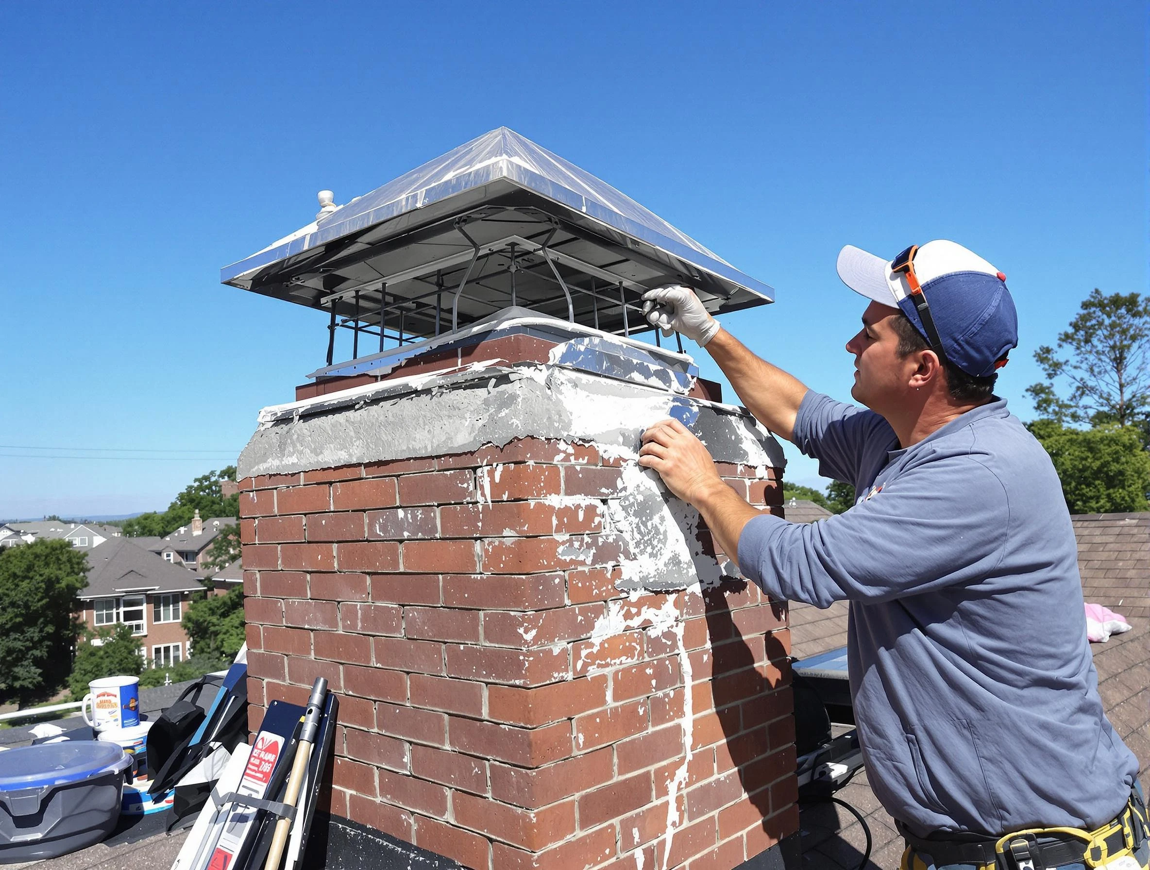 Chimney Crown Services in Easton