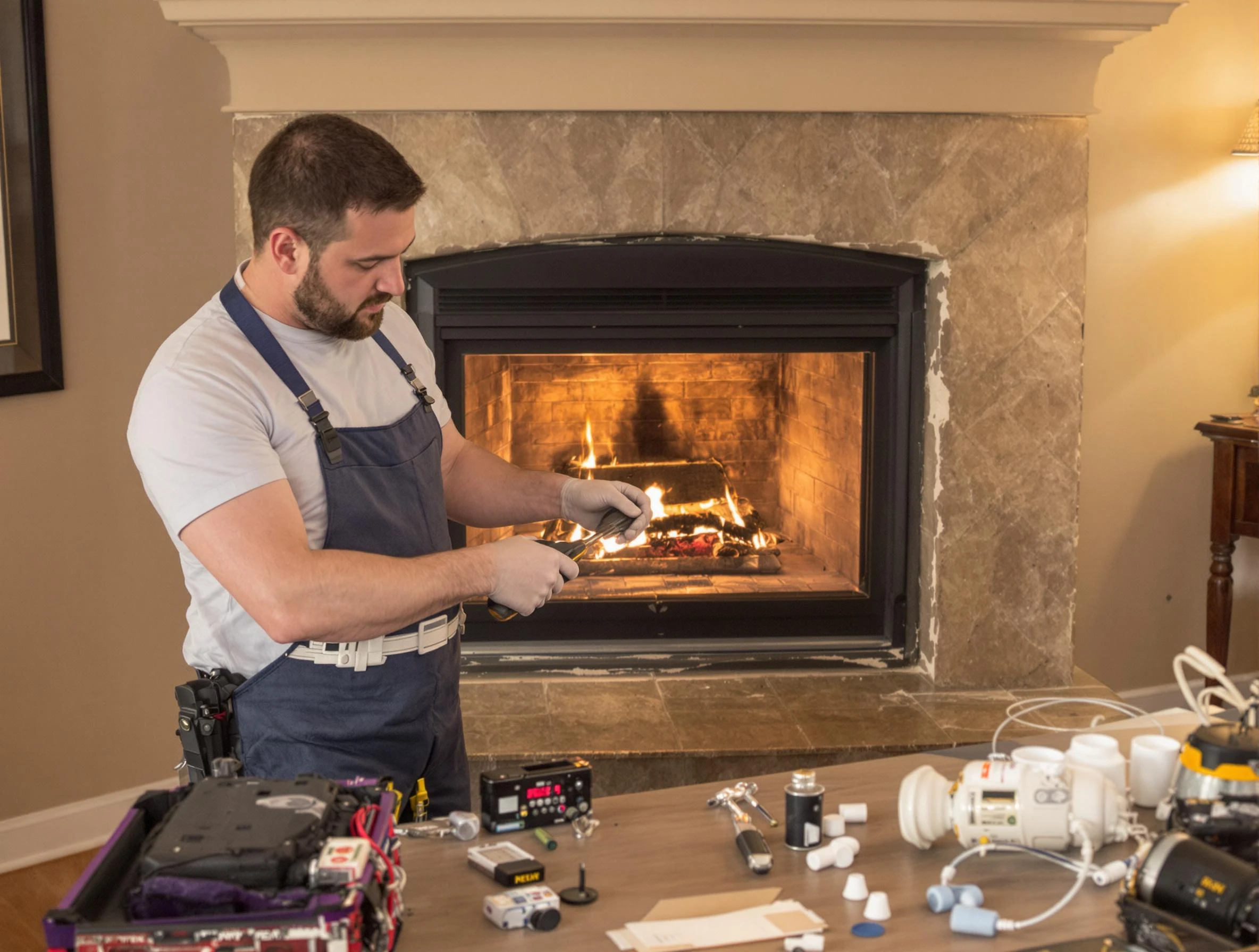 Fireplace Repair in Easton